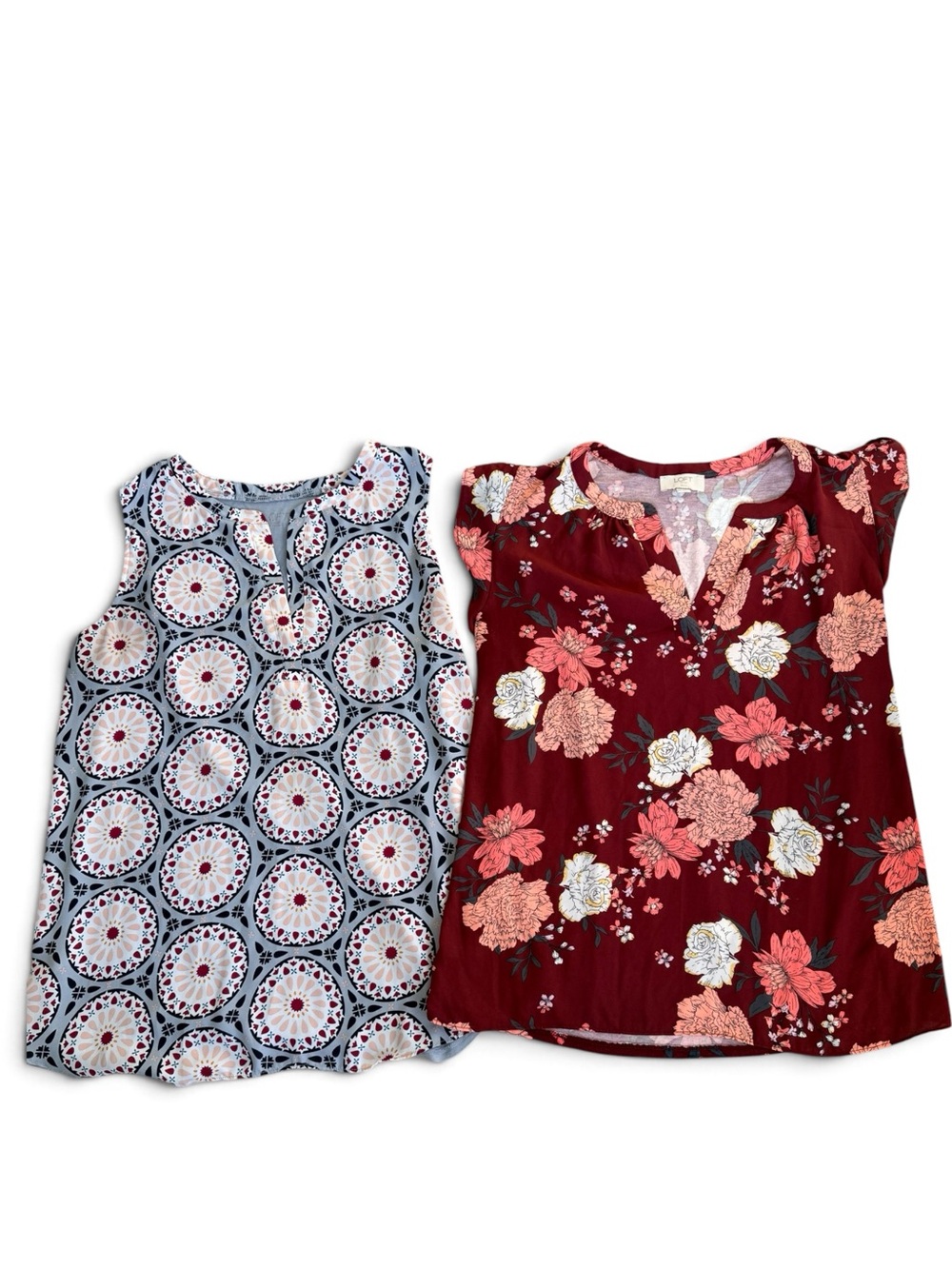 LOFT bundle of sleeveless blouses - Size Large